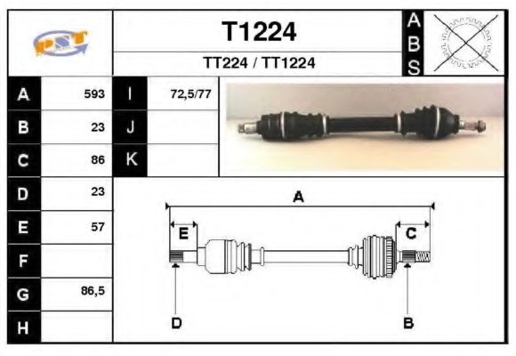 SNRA T1224