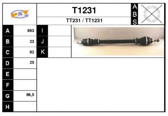 SNRA T1231 SNRA T1231