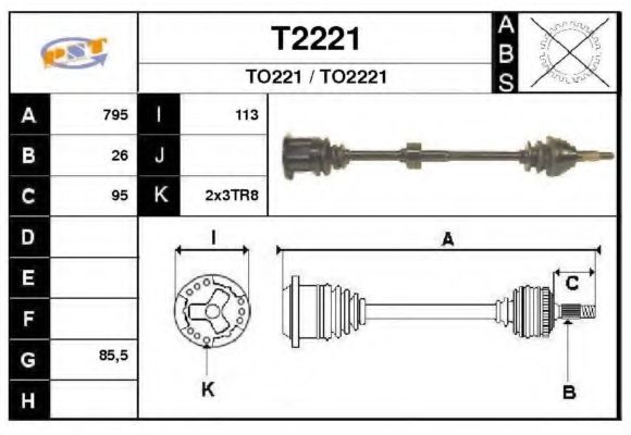 SNRA T2221