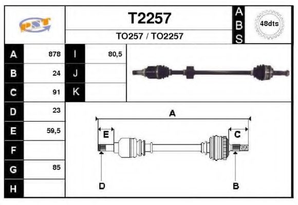 SNRA T2257