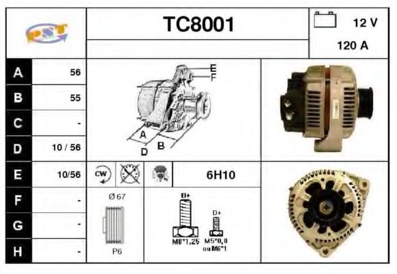 SNRA TC8001