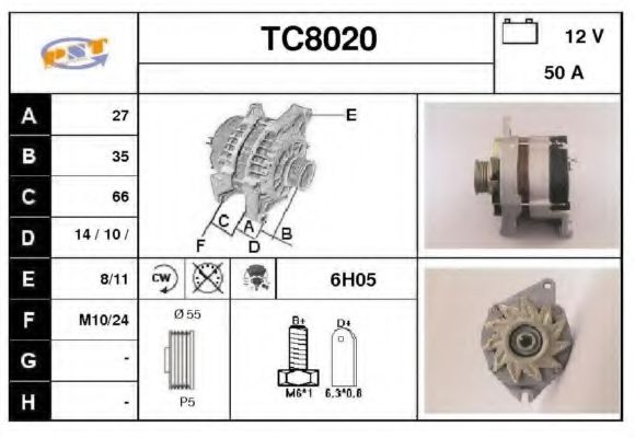 SNRA TC8020