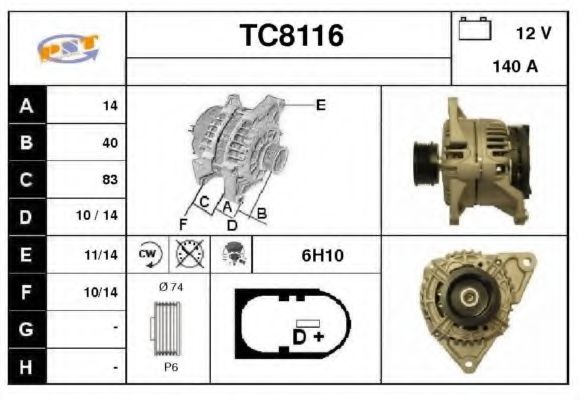 SNRA TC8116