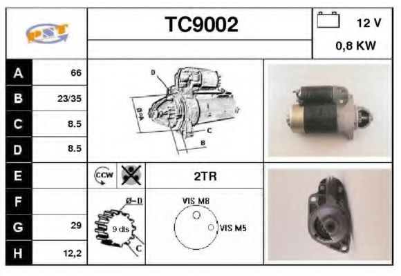 SNRA TC9002