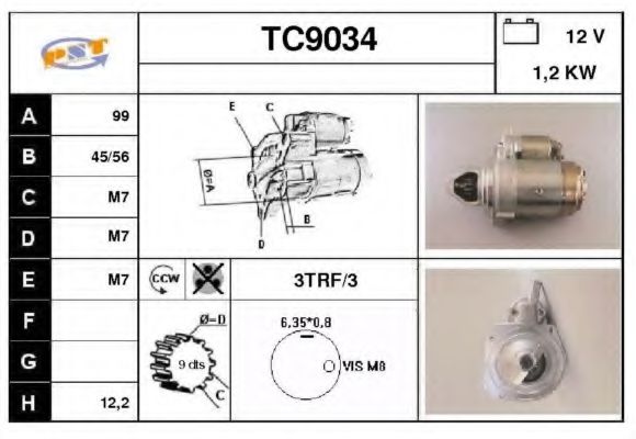SNRA TC9034