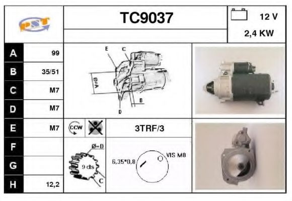 SNRA TC9037