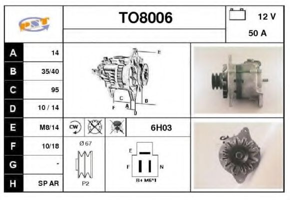 SNRA TO8006