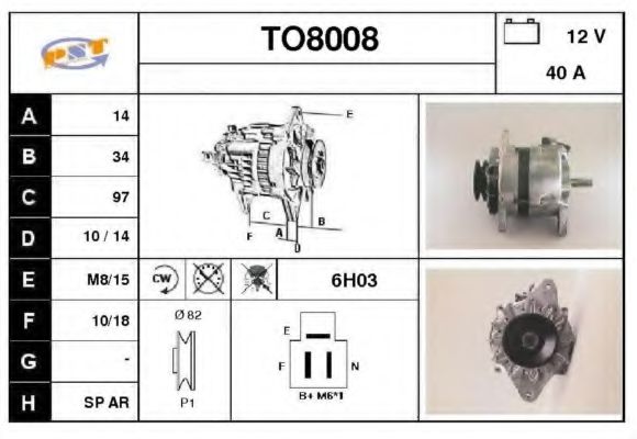 SNRA TO8008