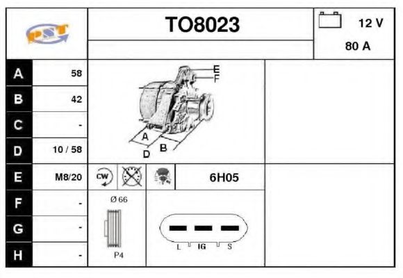 SNRA TO8023