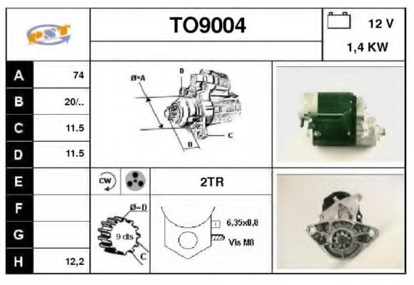 SNRA TO9004