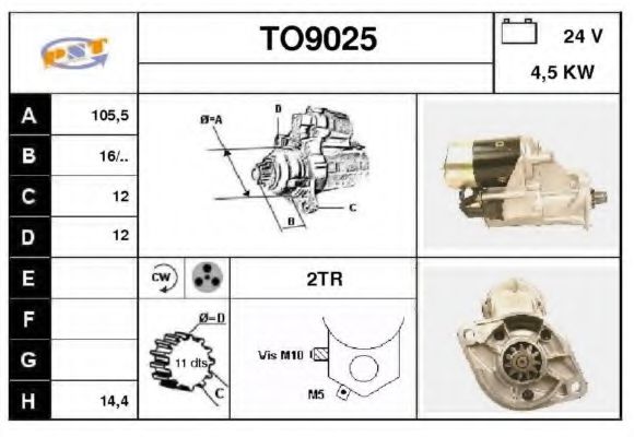 SNRA TO9025