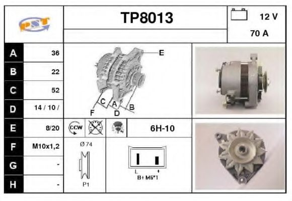 SNRA TP8013