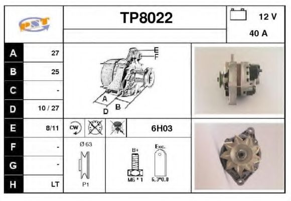 SNRA TP8022