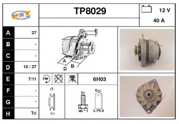 SNRA TP8029