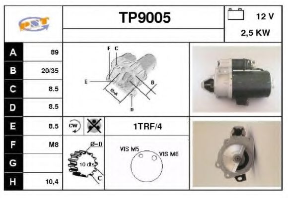 SNRA TP9005
