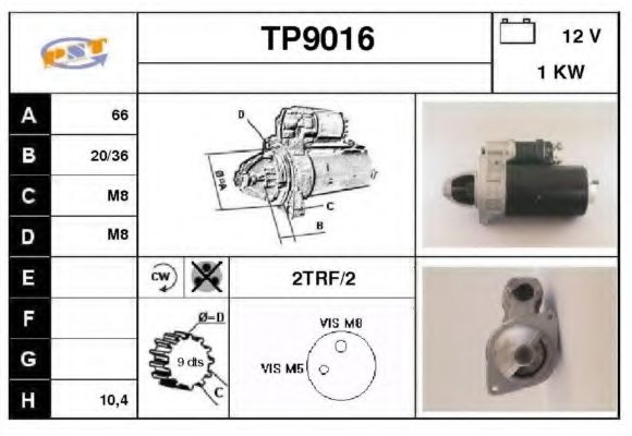 SNRA TP9016
