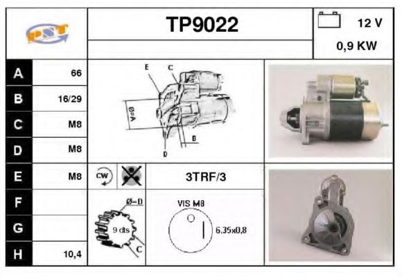 SNRA TP9022