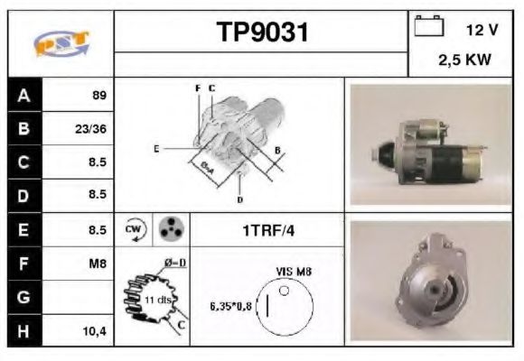 SNRA TP9031