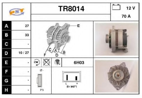 SNRA TR8014