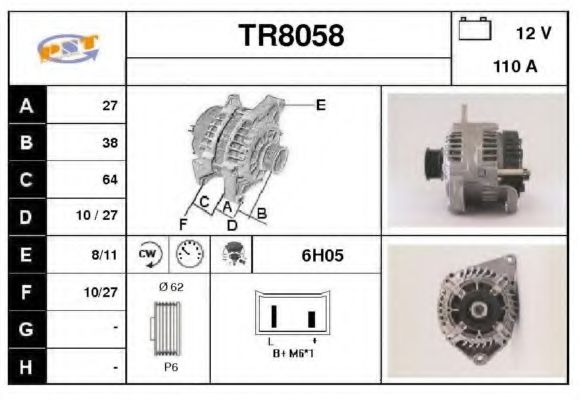 SNRA TR8058