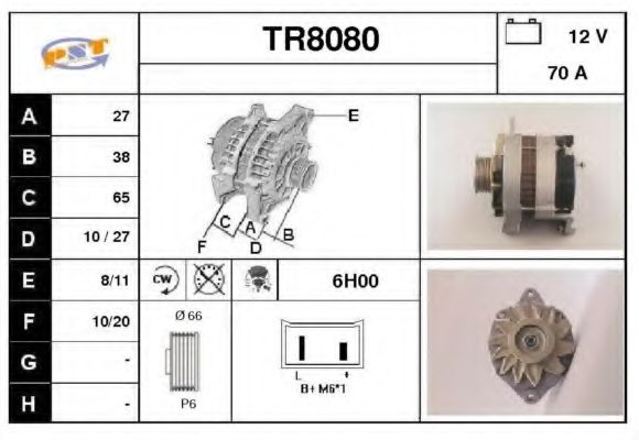 SNRA TR8080