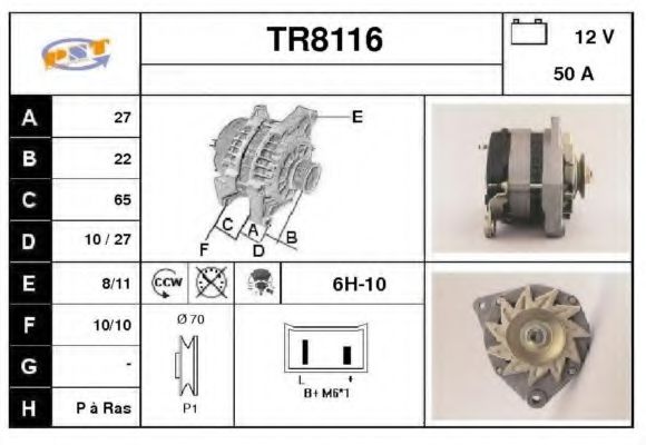 SNRA TR8116