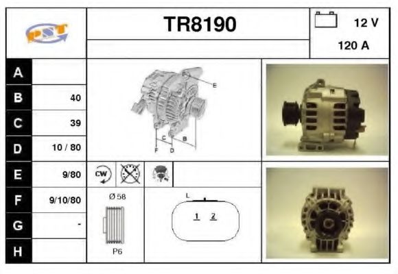 SNRA TR8190
