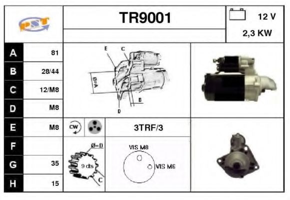 SNRA TR9001