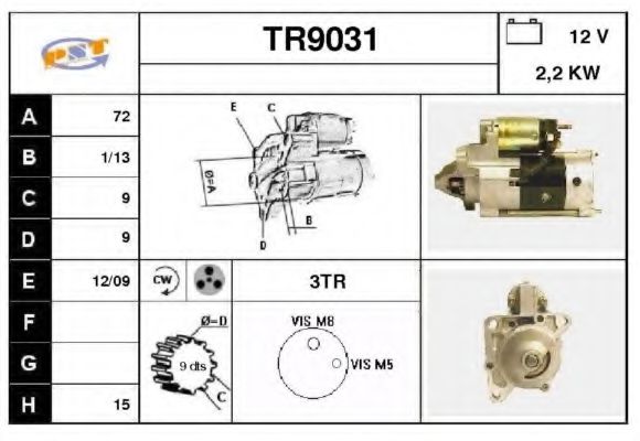 SNRA TR9031