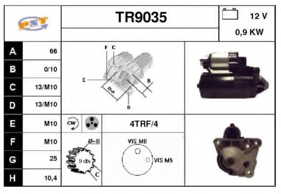 SNRA TR9035