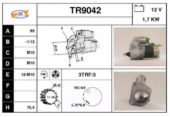 SNRA TR9042 SNRA TR9042