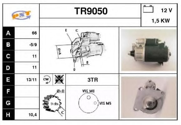 SNRA TR9050