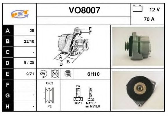 SNRA VO8007