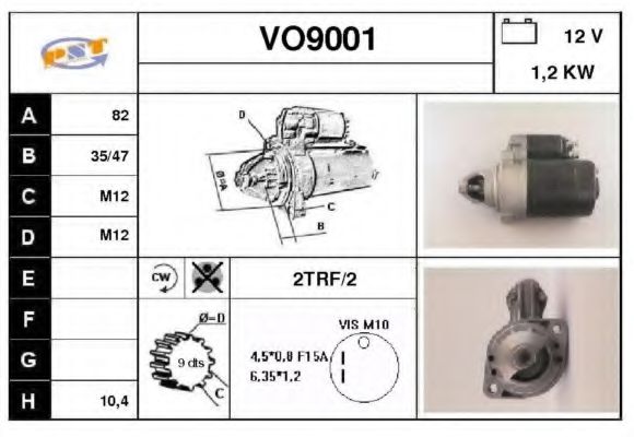 SNRA VO9001