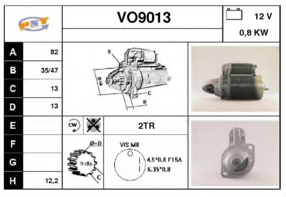 SNRA VO9013