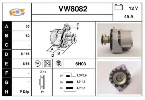 SNRA VW8082