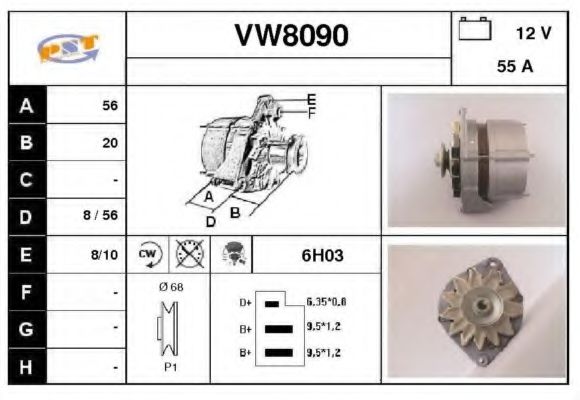 SNRA VW8090