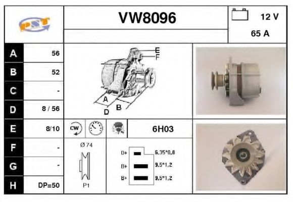 SNRA VW8096