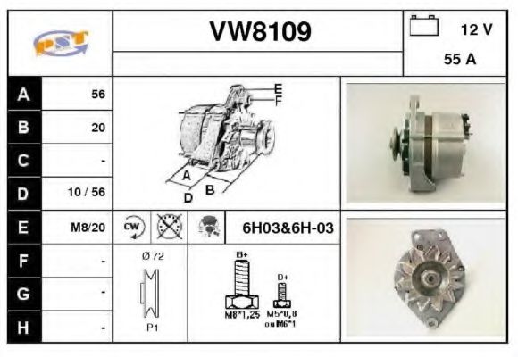 SNRA VW8109