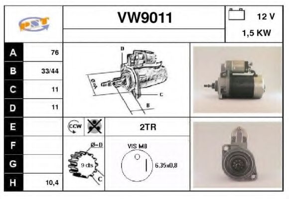 SNRA VW9011