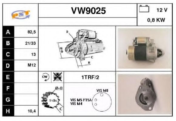 SNRA VW9025