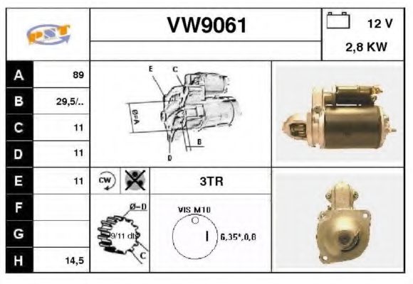 SNRA VW9061