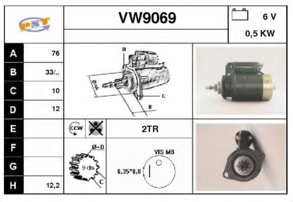 SNRA VW9069