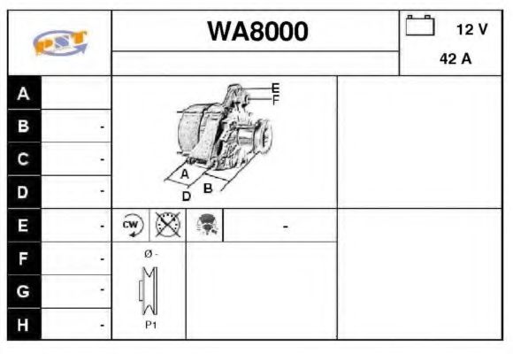 SNRA WA8000