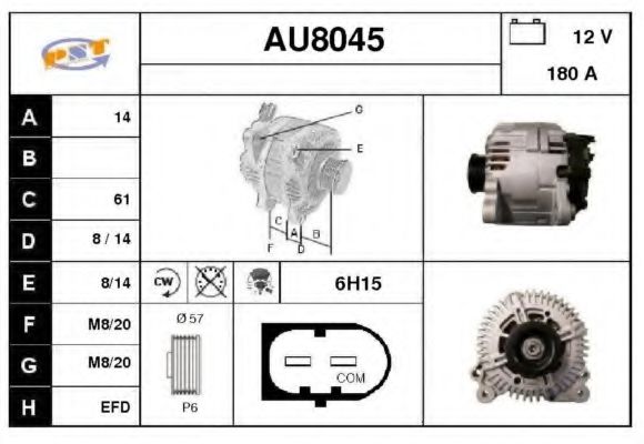 SNRA AU8045