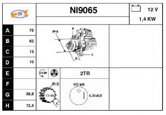SNRA NI9065