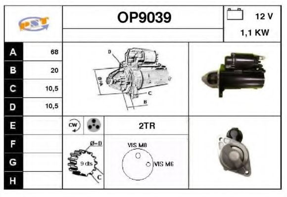 SNRA OP9039