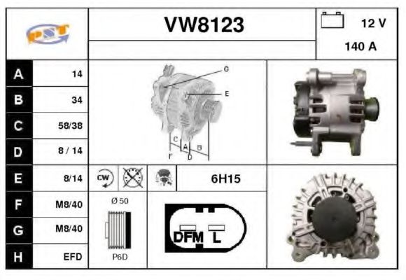 SNRA VW8123