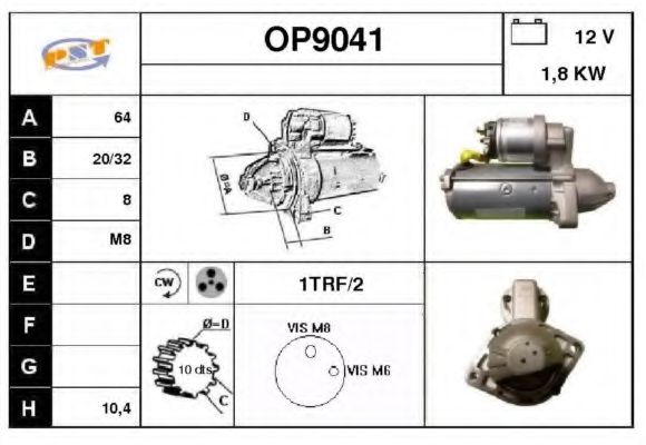 SNRA OP9041