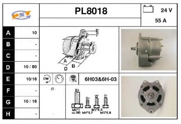 SNRA PL8018